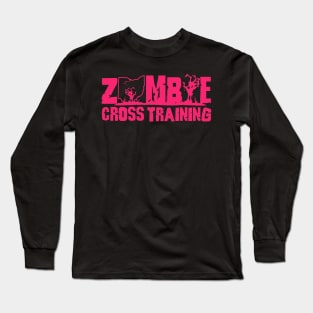 Zombie Hands Pink Long Sleeve T-Shirt